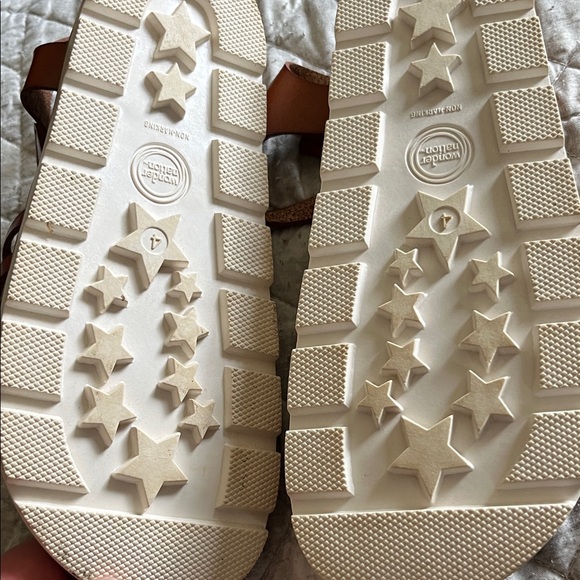 Wonder Nation Brown Kids Sandals - Picture 3 of 3